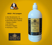 Gold - Shampoo Pet Pré Lavagem Alto Rendimento - 1 Litro