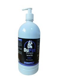 DuPet WHITE PRO Shampoo Pet Branqueador & Matizante  Uso Profissional - 1 Litro