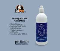 DuPet WHITE PRO Shampoo Pet 1 L + Condicionador Branqueador Matizante  500ml