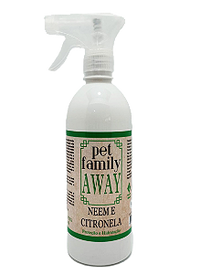 AWAY 500ml — Repelente Natural Neem e Citronela, sem agrotóxicos