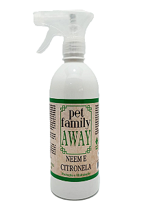 AWAY 500ml — Repelente Natural Neem e Citronela, sem agrotóxicos