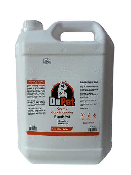 Creme Condicionador DuPet Repair Pro - 5 litros