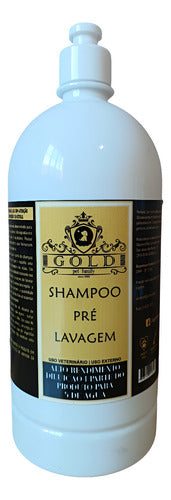 Gold - Shampoo Pet Pré Lavagem Alto Rendimento - 1 Litro