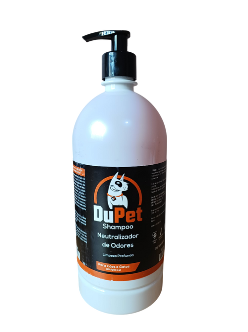 DuPet Shampoo 1 Litro – Neutralizador Odores, Limpeza Profunda Alto Rendimento