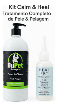 Dupet Shampoo Calm & Clean + Óleo Dermoprotetor - Pele/pelos Melaleuca