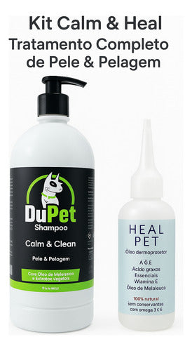 Dupet Shampoo Calm & Clean + Óleo Dermoprotetor - Pele/pelos Melaleuca