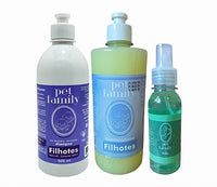 FILHOTES — Kit Shampoo + Condicionador + Colônia Baby 3 itens