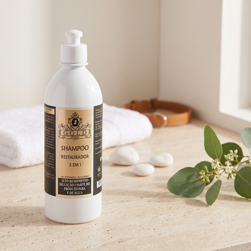 PF GOLD SHAMPOO RESTAURADOR 3 EM 1 FRASCO 1L