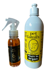 Kit Magia do Argan — Shampoo + Óleo Finalizador restauração e brilho