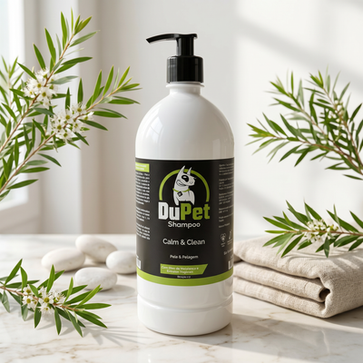 DuPet Shampoo Calm & Clean – Melaleuca e Extratos Naturais - 1 litro