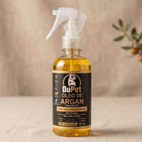 Óleo Argan Pet 120ml DuPet Hidratante Brilho Desembaraçador Cães Gatos Profissional