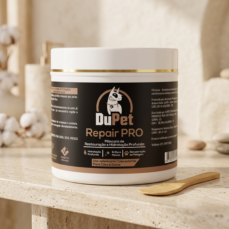 Máscara DuPet Repair PRO 500g – Hidratação Profunda e Restauração